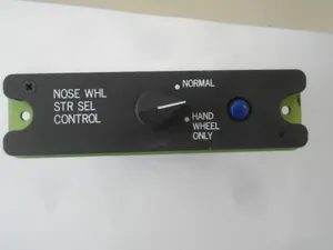GULFSTREAM   G-IV  NOSE WHEEL STEERING CONTROL PANEL  1159SB40558-3    NOS